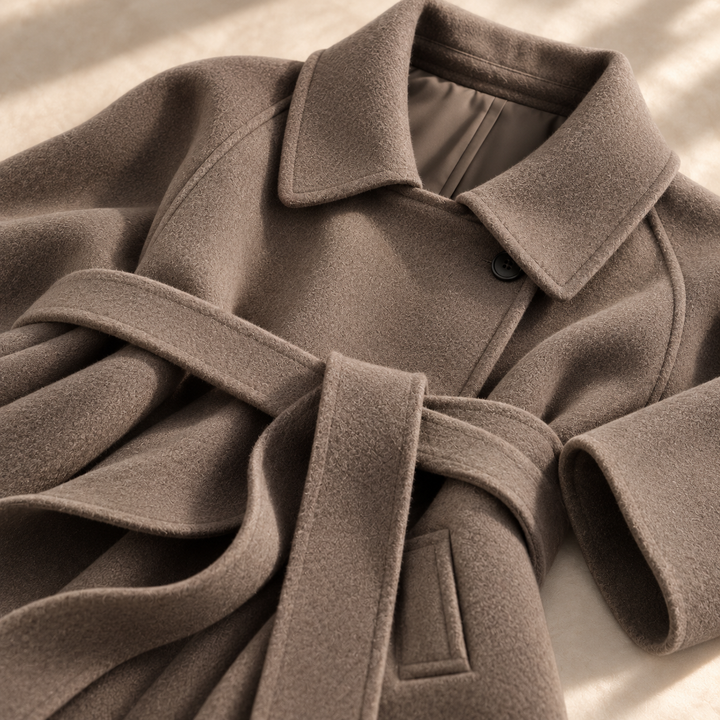 Margot Belted Wool Coat