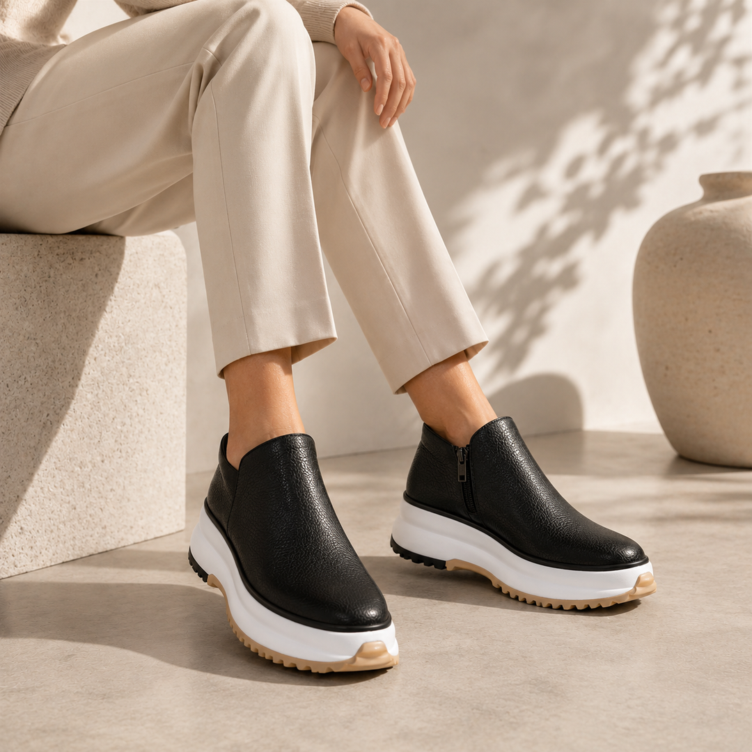 Natalia Platform Ankle Boots