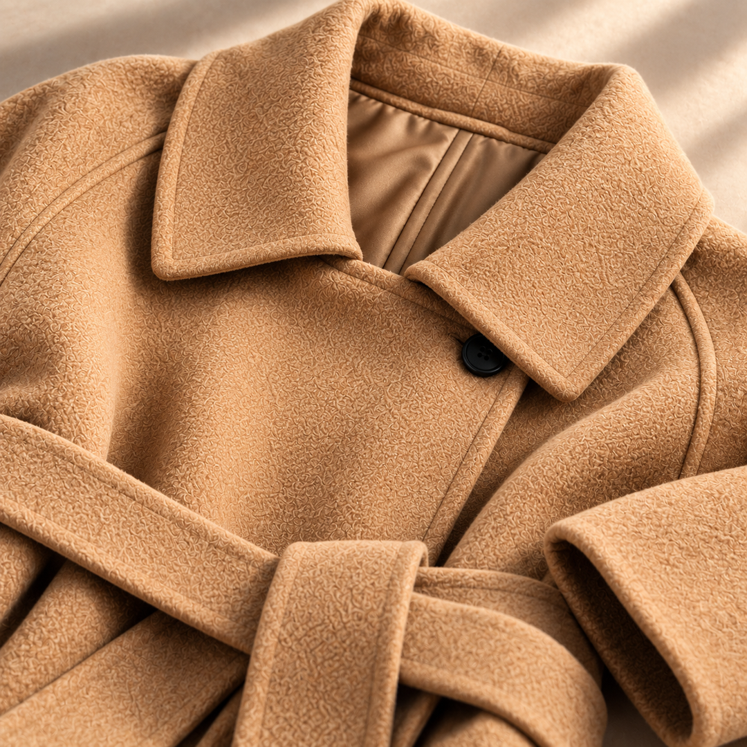 Margot Belted Wool Coat