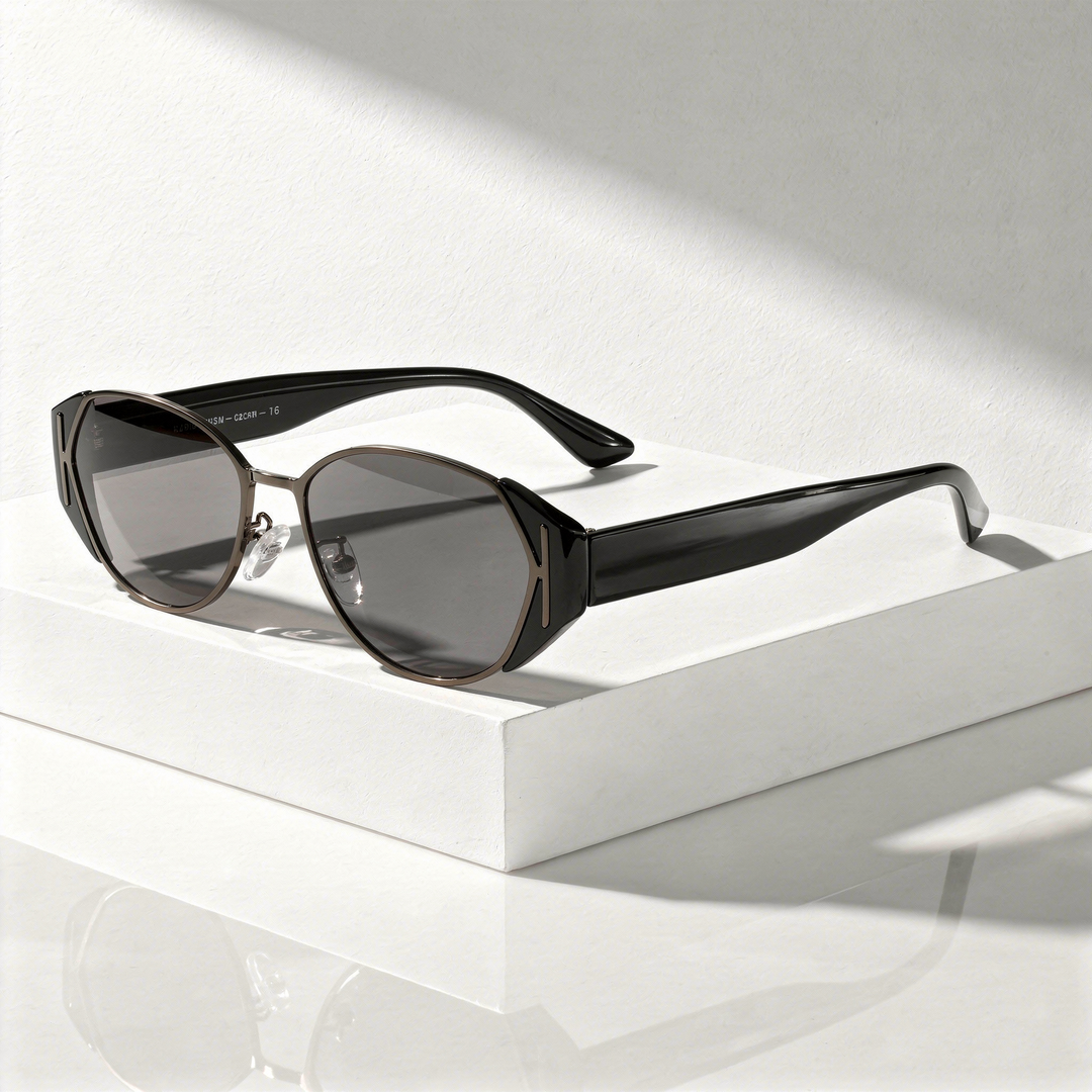 Whitney Cat-Eye Sunglasses — back view