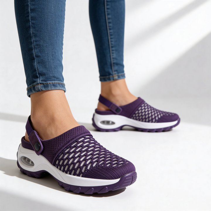 Lila Rae Aircool Orthopedic Sneakers — detail view
