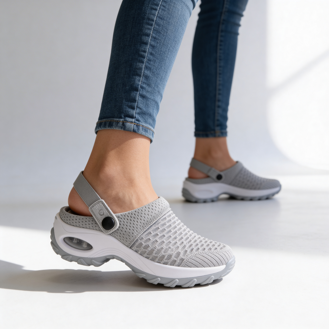 Lila Rae Aircool Orthopedic Sneakers — styling shot