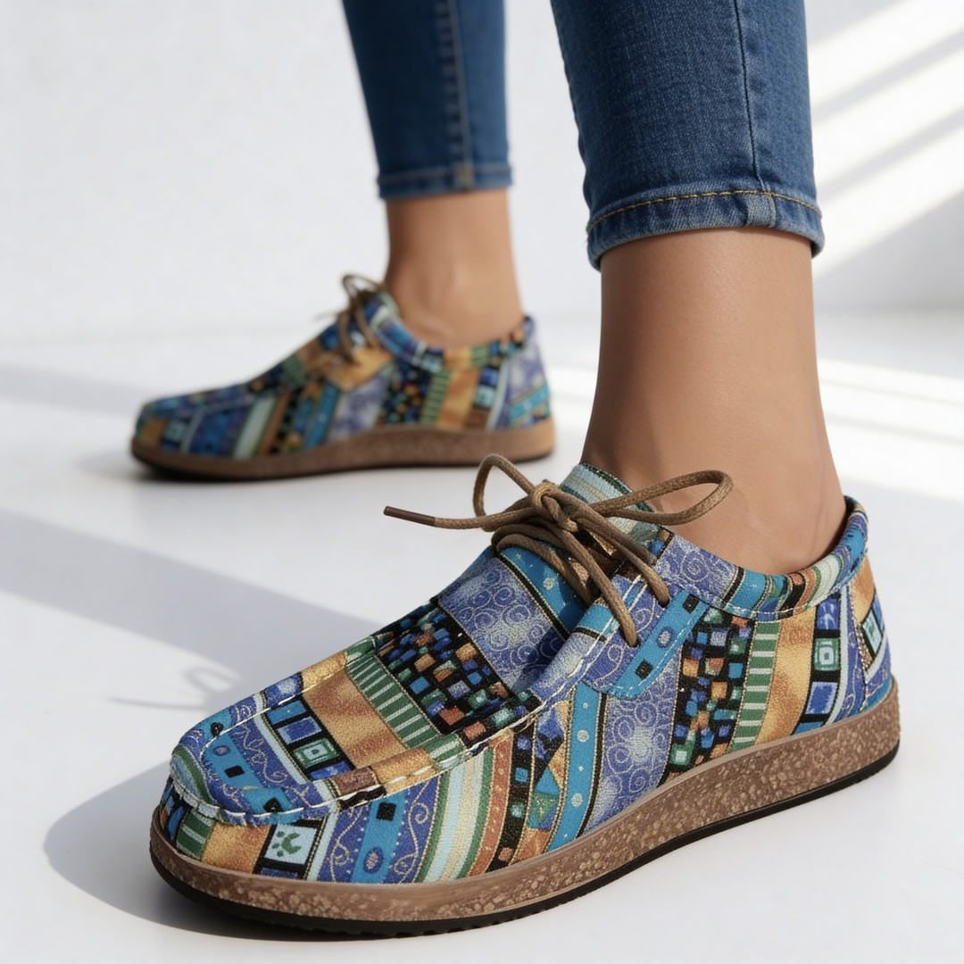 Natalia Rae Orthopedic Sneakers — close-up detail