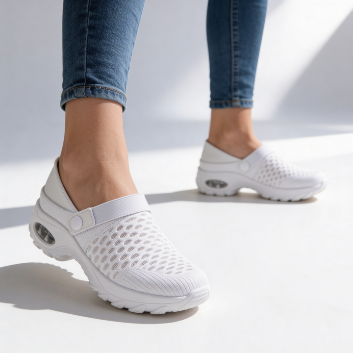 Lila Rae Aircool Orthopedic Sneakers — side view
