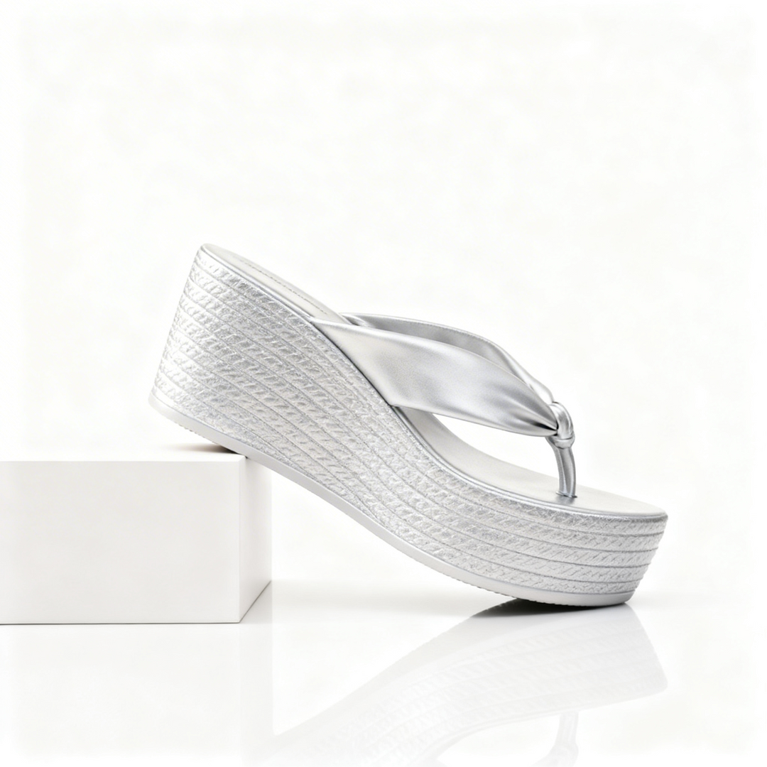 Natalia Chunky Platform Wedges — close-up detail