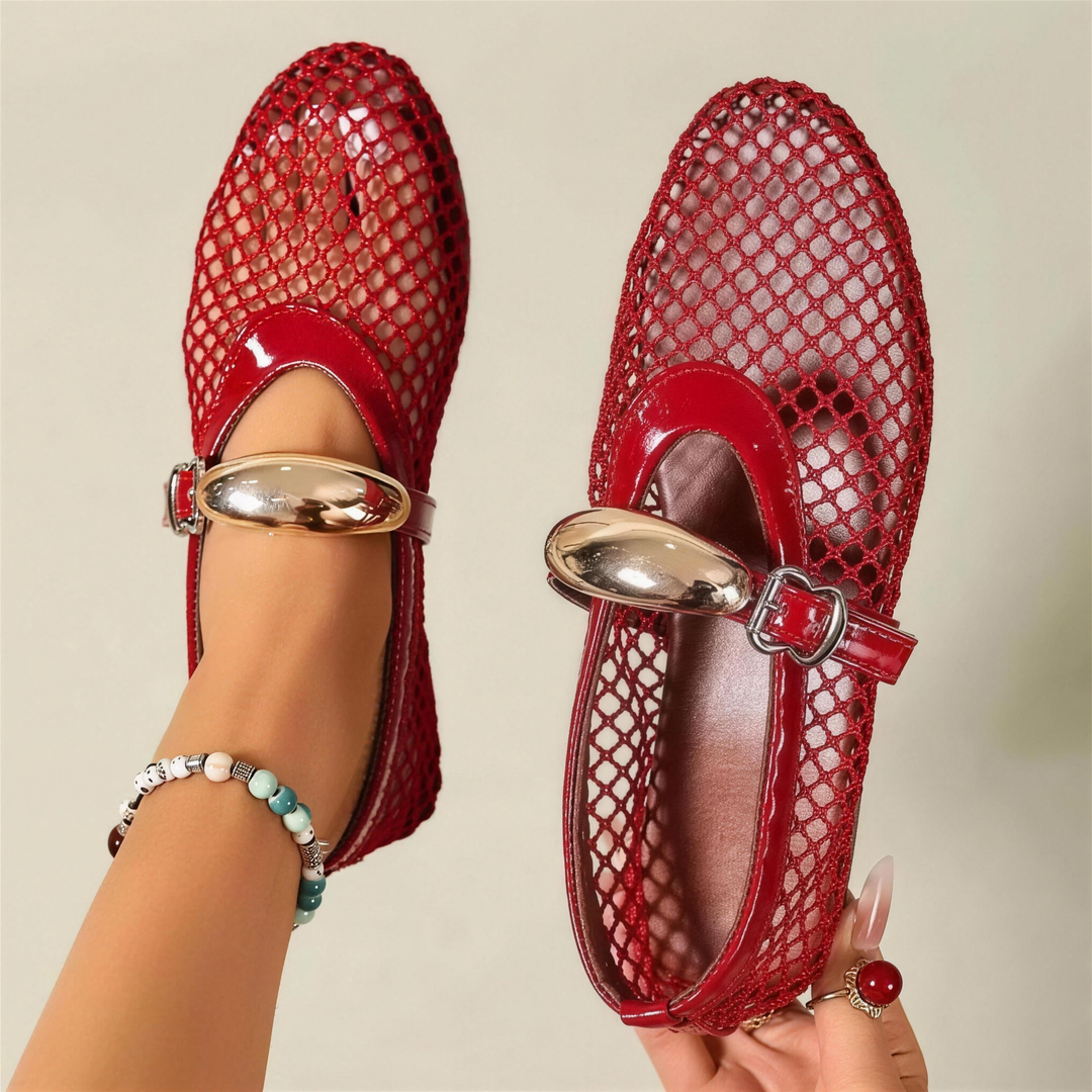 Coralie Mesh Flats