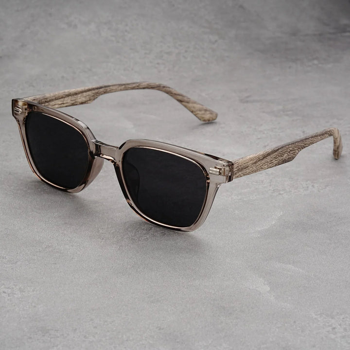 Jaxon Wood Shades — side view