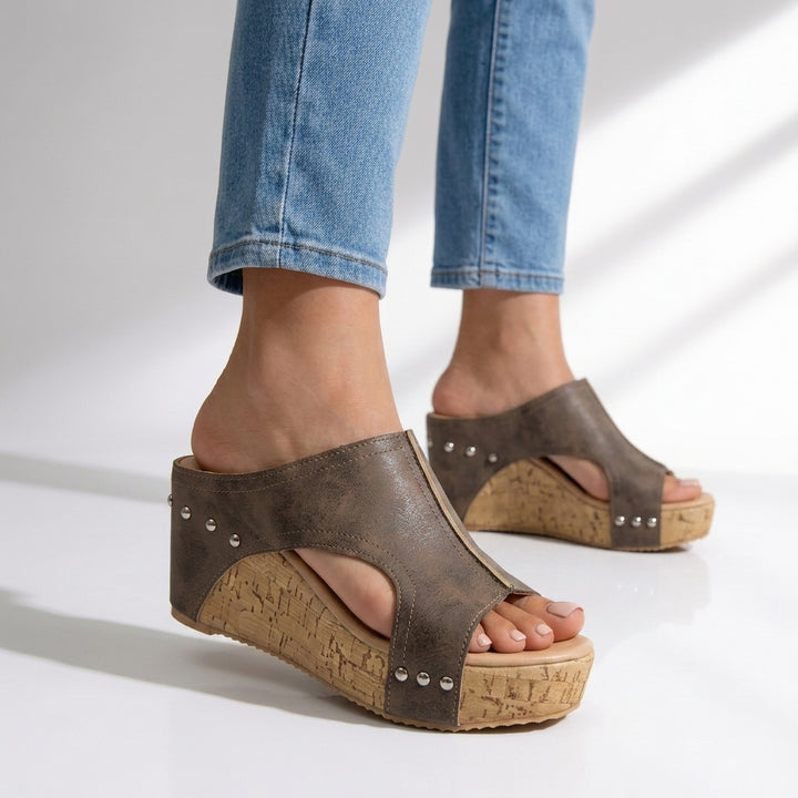 Melissa Cork Wedges