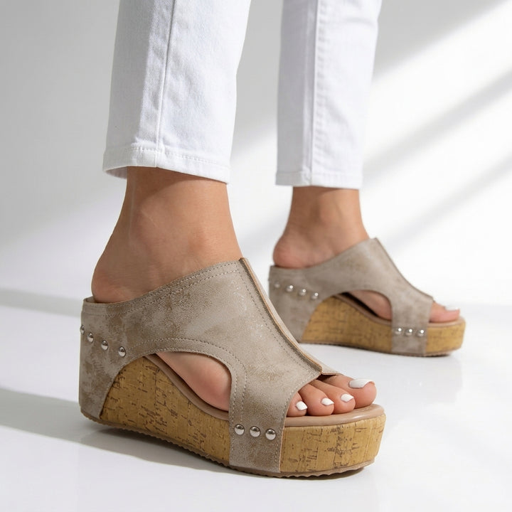Melissa Cork Wedges
