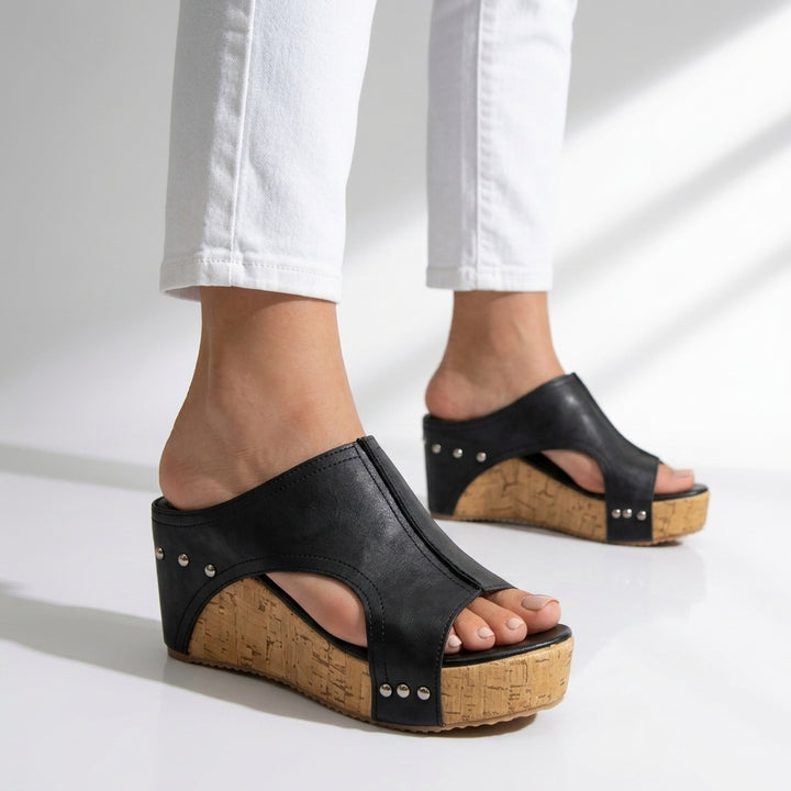 Melissa Cork Wedges