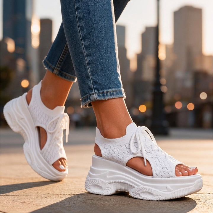 Chelsea Lake Platform Sneakers