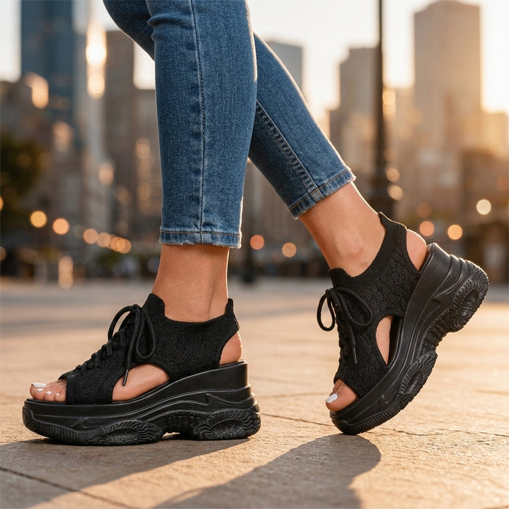 Chelsea Lake Platform Sneakers