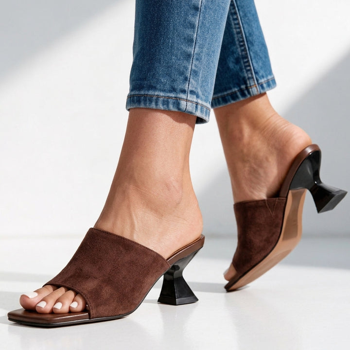 Aurelie Suede Heels