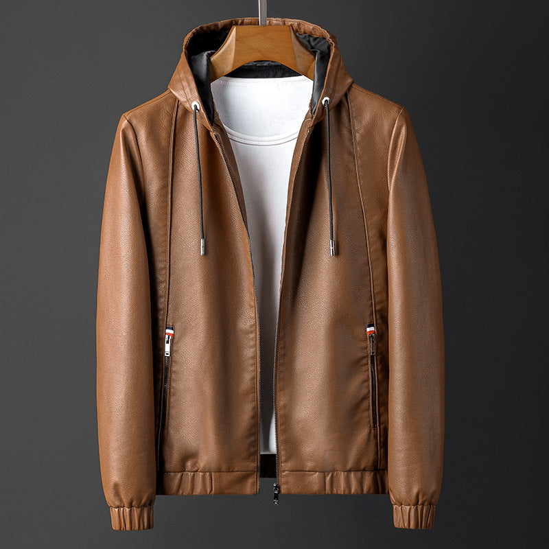 The Regent Bomber Jacket — detail view