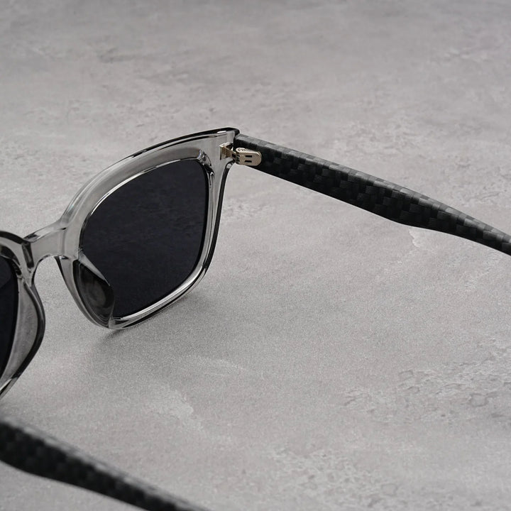 Carbon Vance Shades — styling shot