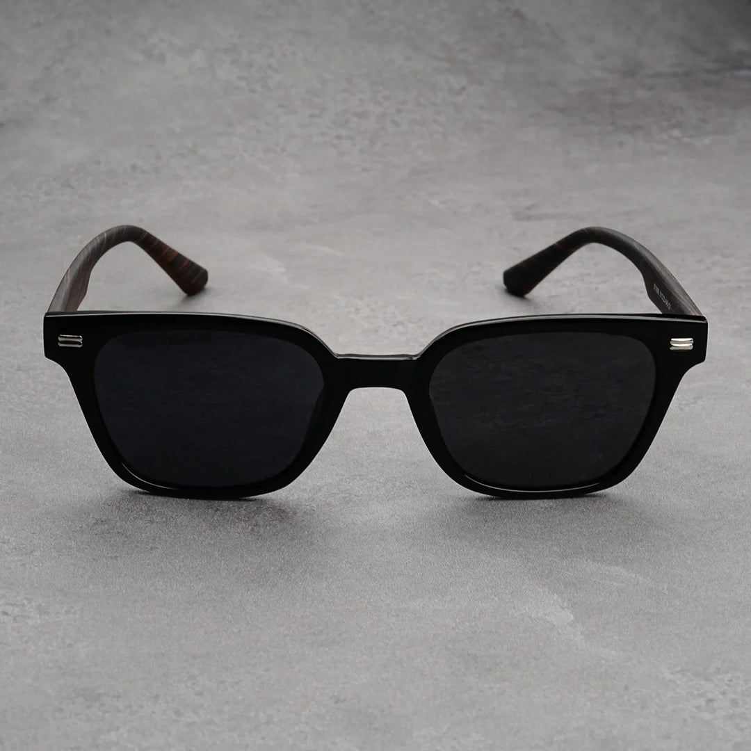 Jaxon Wood Shades — close-up detail