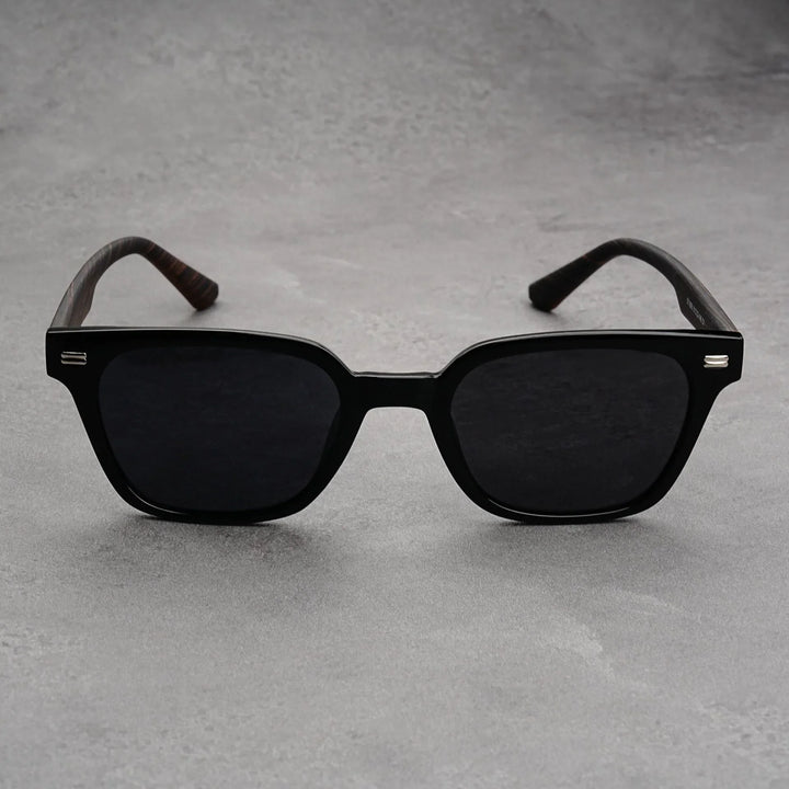 Jaxon Wood Shades — close-up detail