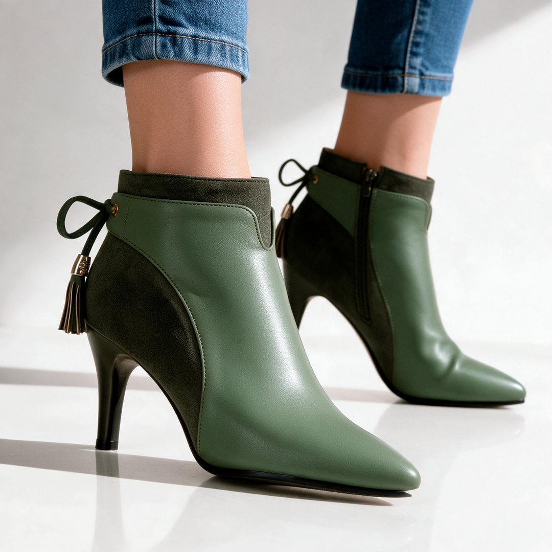 Florence Tassel Ankle Boots