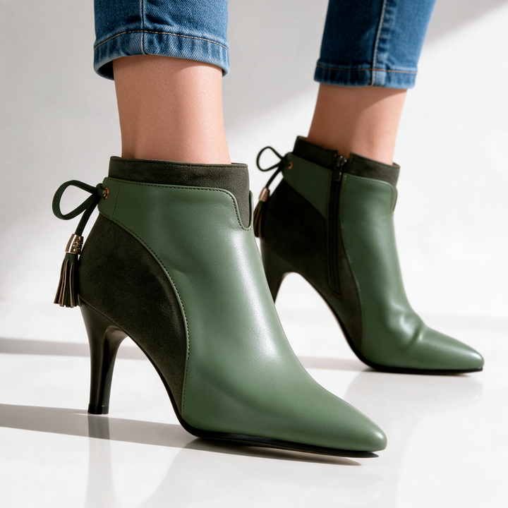 Florence Tassel Ankle Boots