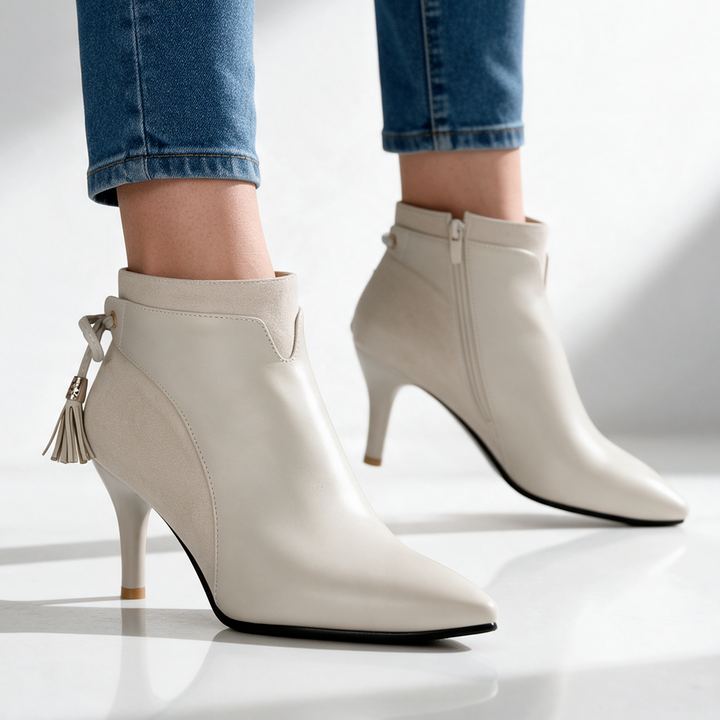 Florence Tassel Ankle Boots