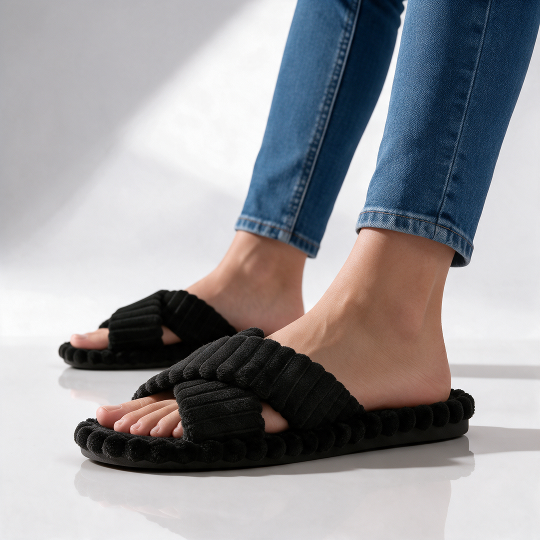 Nora Plush Slippers