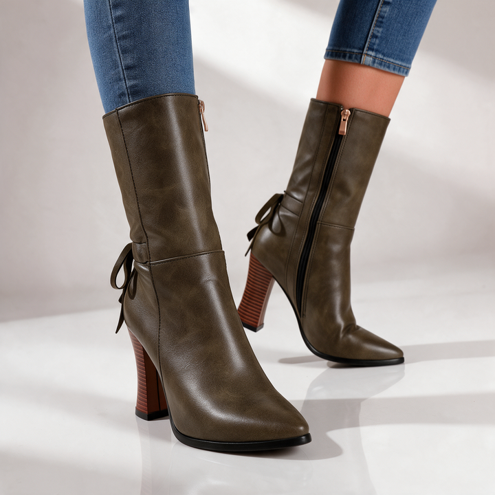 Atelier Bow-Back Boots