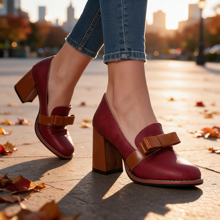 Clara Bow Loafer Heels