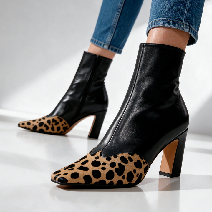 Savannah Two-Tone Boots
