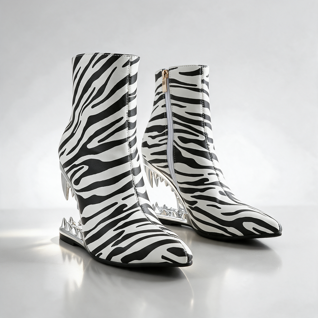 Delilah Fang Ankle Boots
