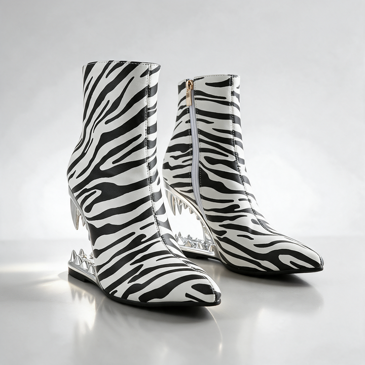 Delilah Fang Ankle Boots