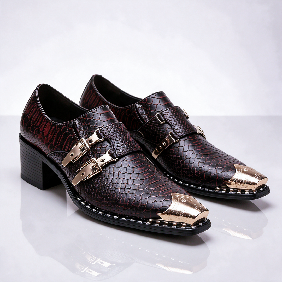 Havana Snake Scale Dress Shoes