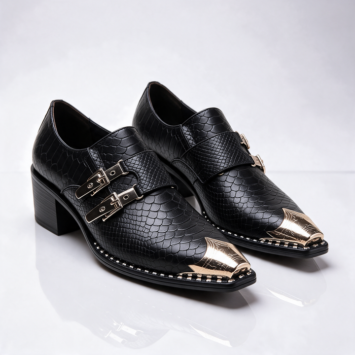 Havana Snake Scale Dress Shoes