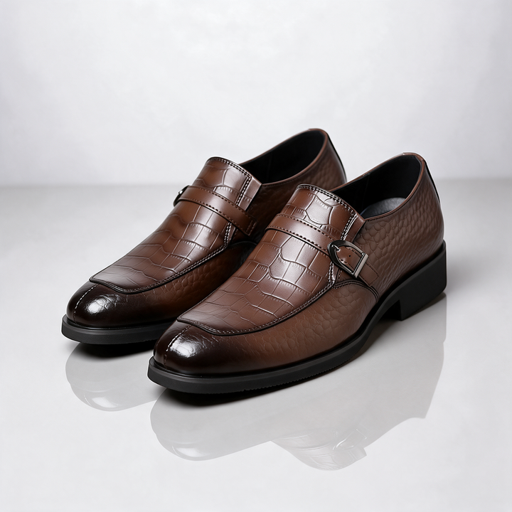 Carlton Croc Buckle Loafers