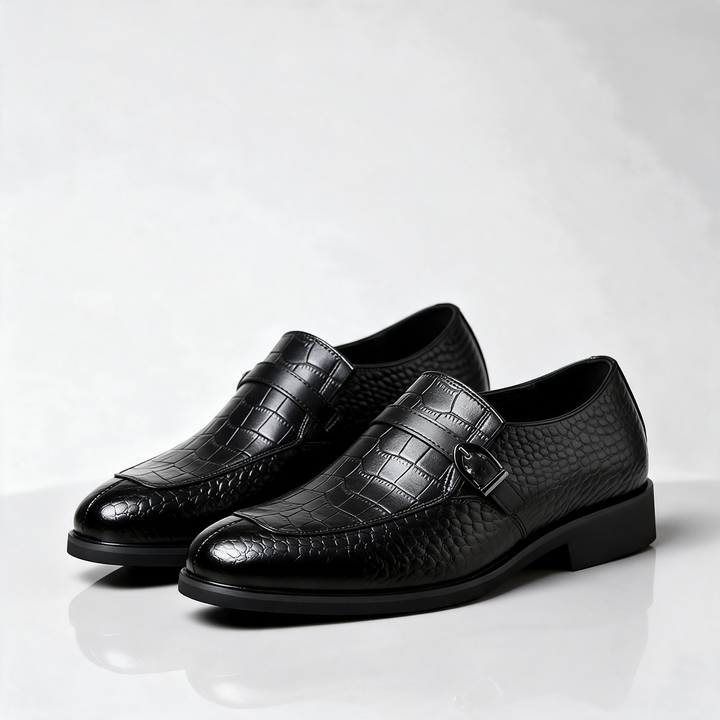 Carlton Croc Buckle Loafers