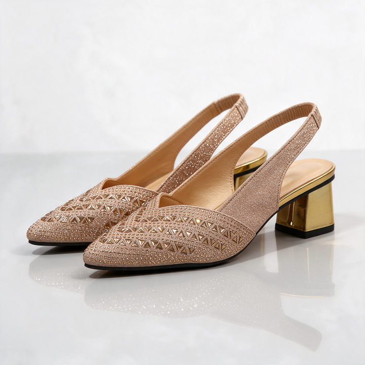 Noelle Sparkle Slingbacks