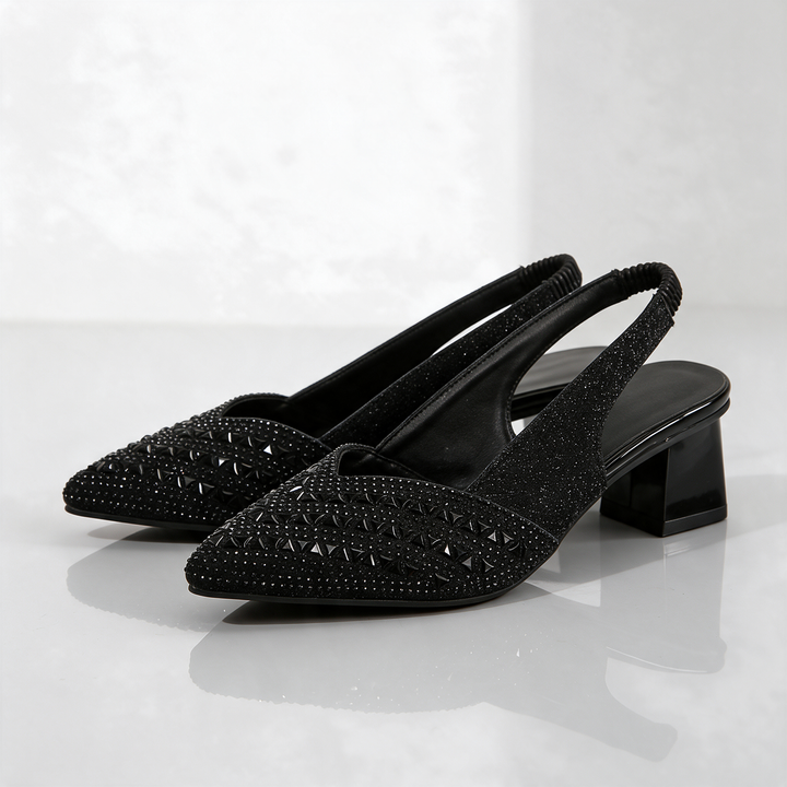 Noelle Sparkle Slingbacks
