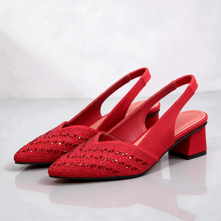 Noelle Sparkle Slingbacks