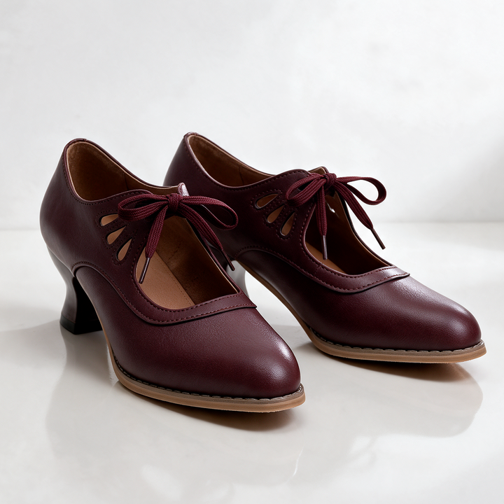 Eleanor Petal Tie Pump
