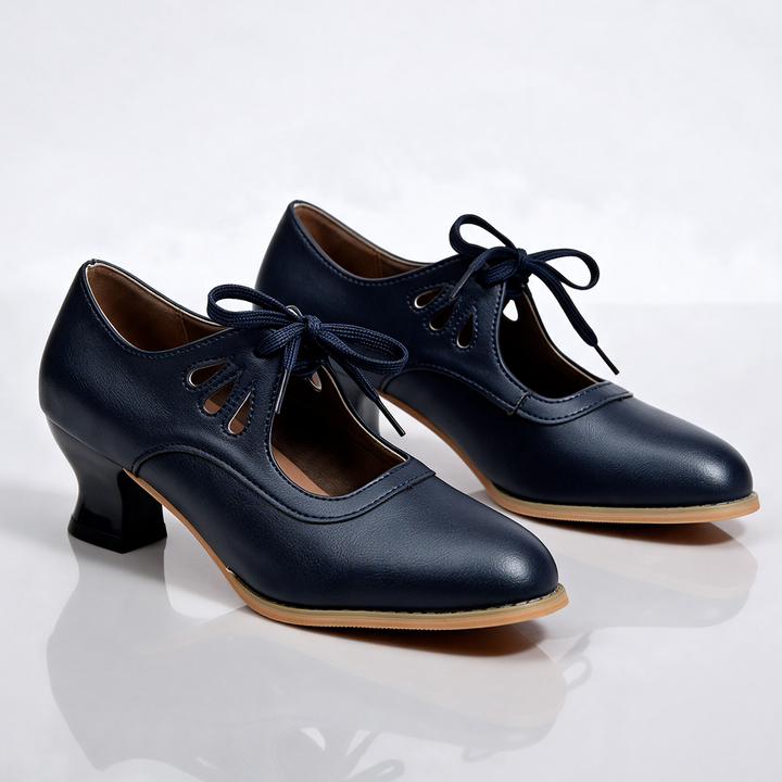 Eleanor Petal Tie Pump
