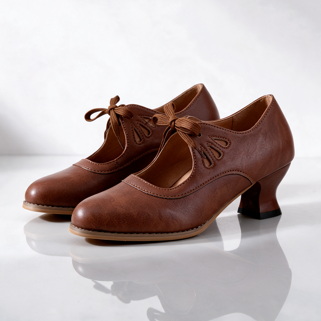 Eleanor Petal Tie Pump