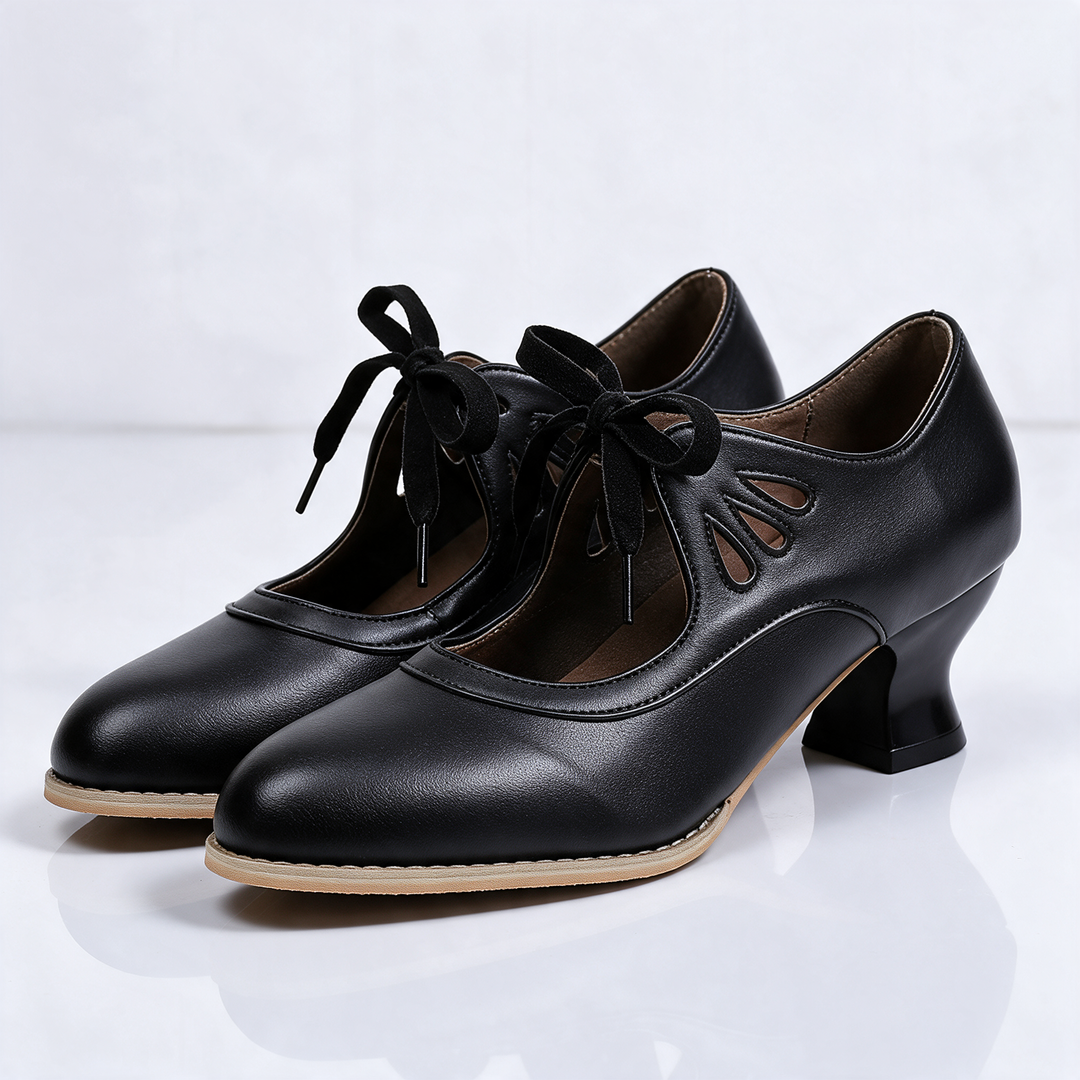 Eleanor Petal Tie Pump