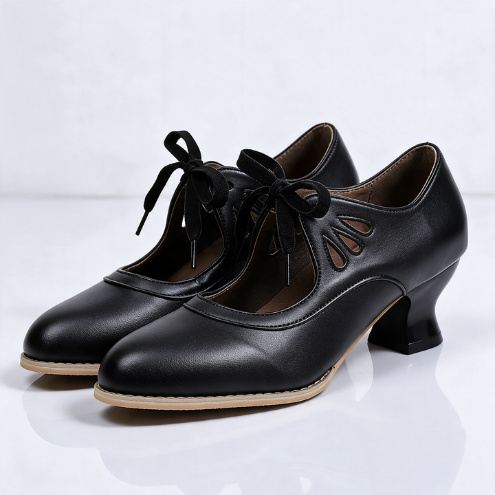 Eleanor Petal Tie Pump