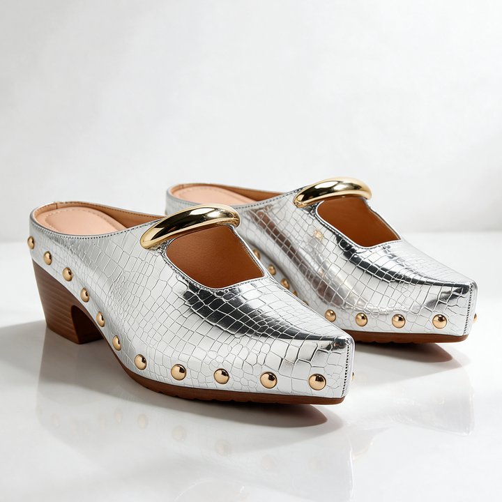 Sutton Studded Clogs