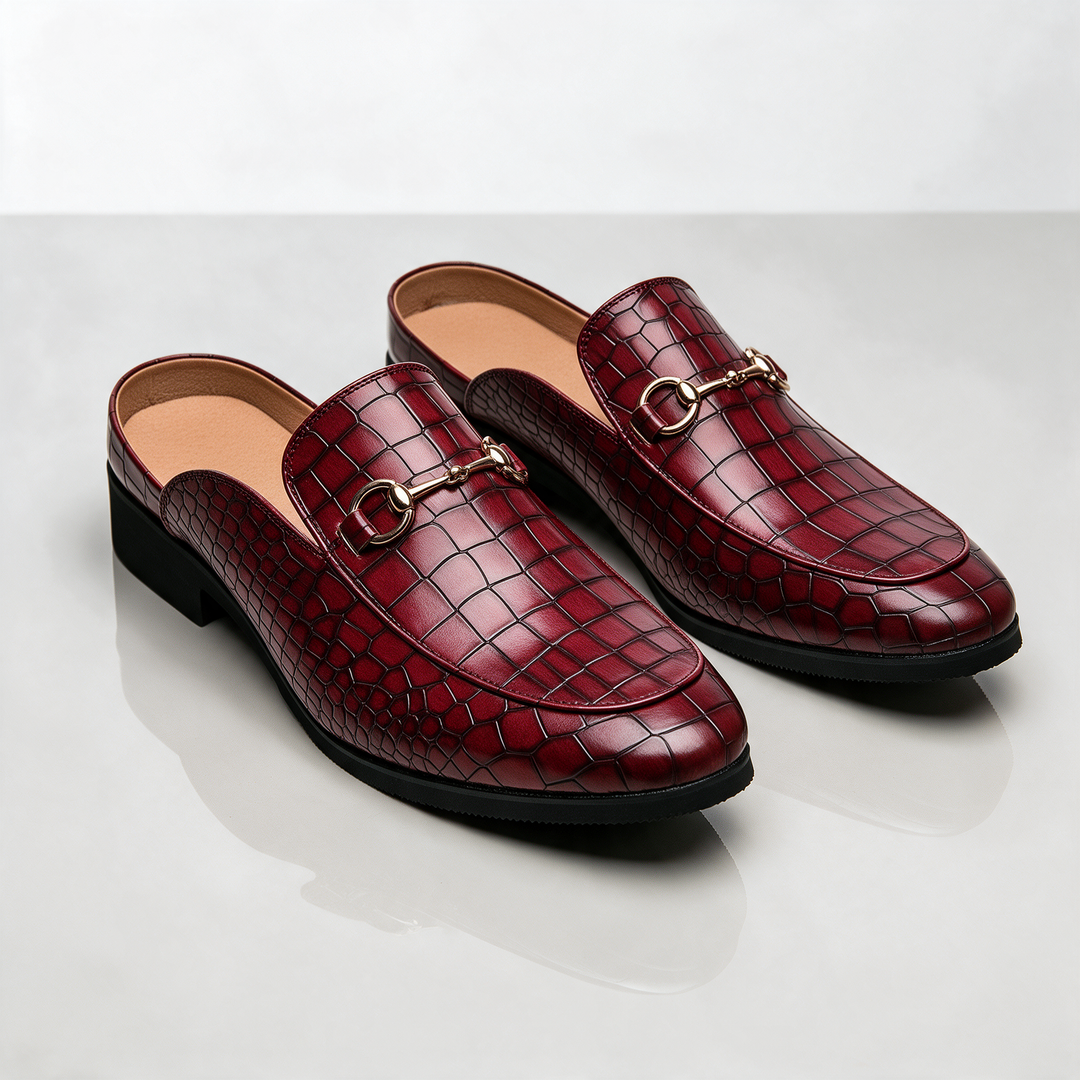 Hudson Horsebit Mules