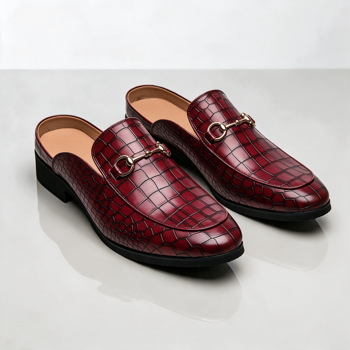 Hudson Horsebit Mules