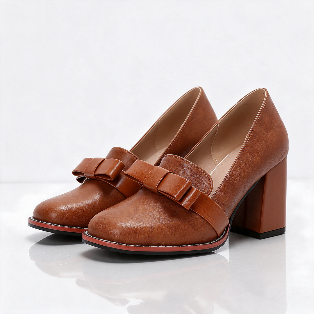 Clara Bow Loafer Heels