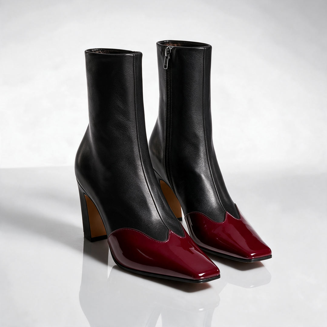 Savannah Two-Tone Boots