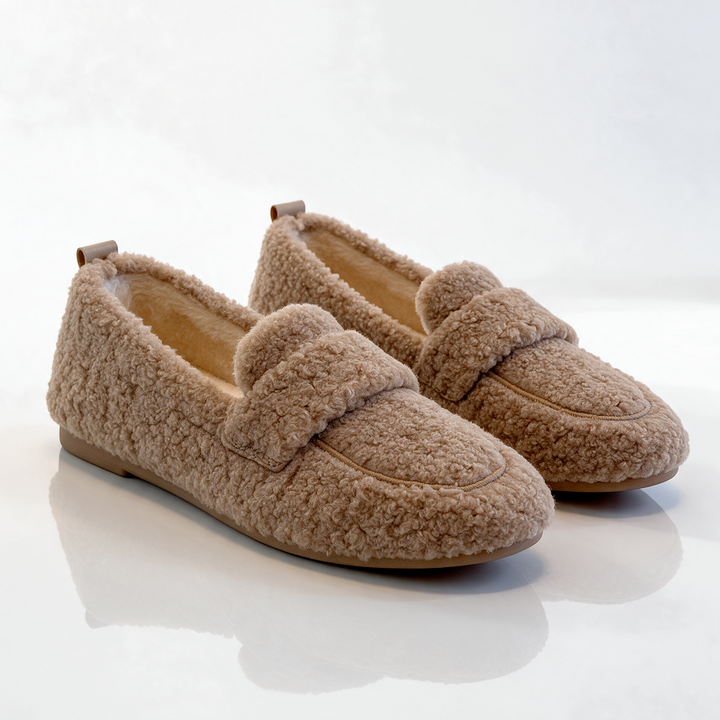 Nora Teddy Loafers