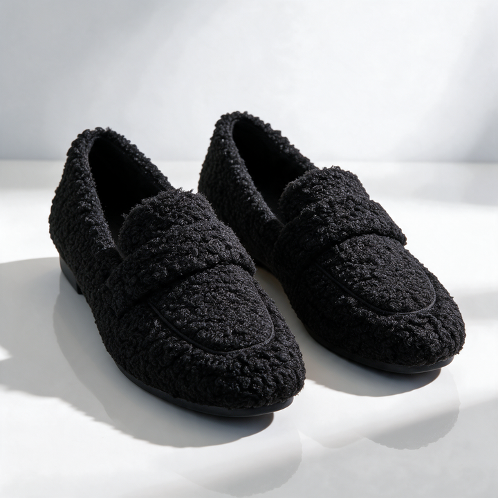 Nora Teddy Loafers
