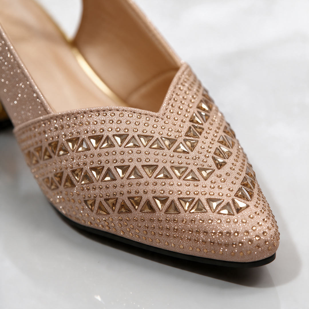 Noelle Sparkle Slingbacks